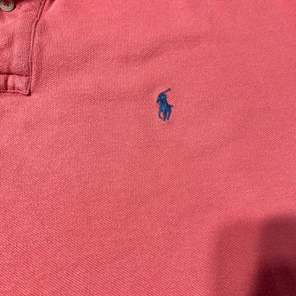 Polo by Ralph Lauren Polo Shirt Men's XL‎ Coral Salmon Pink Short Sleeve